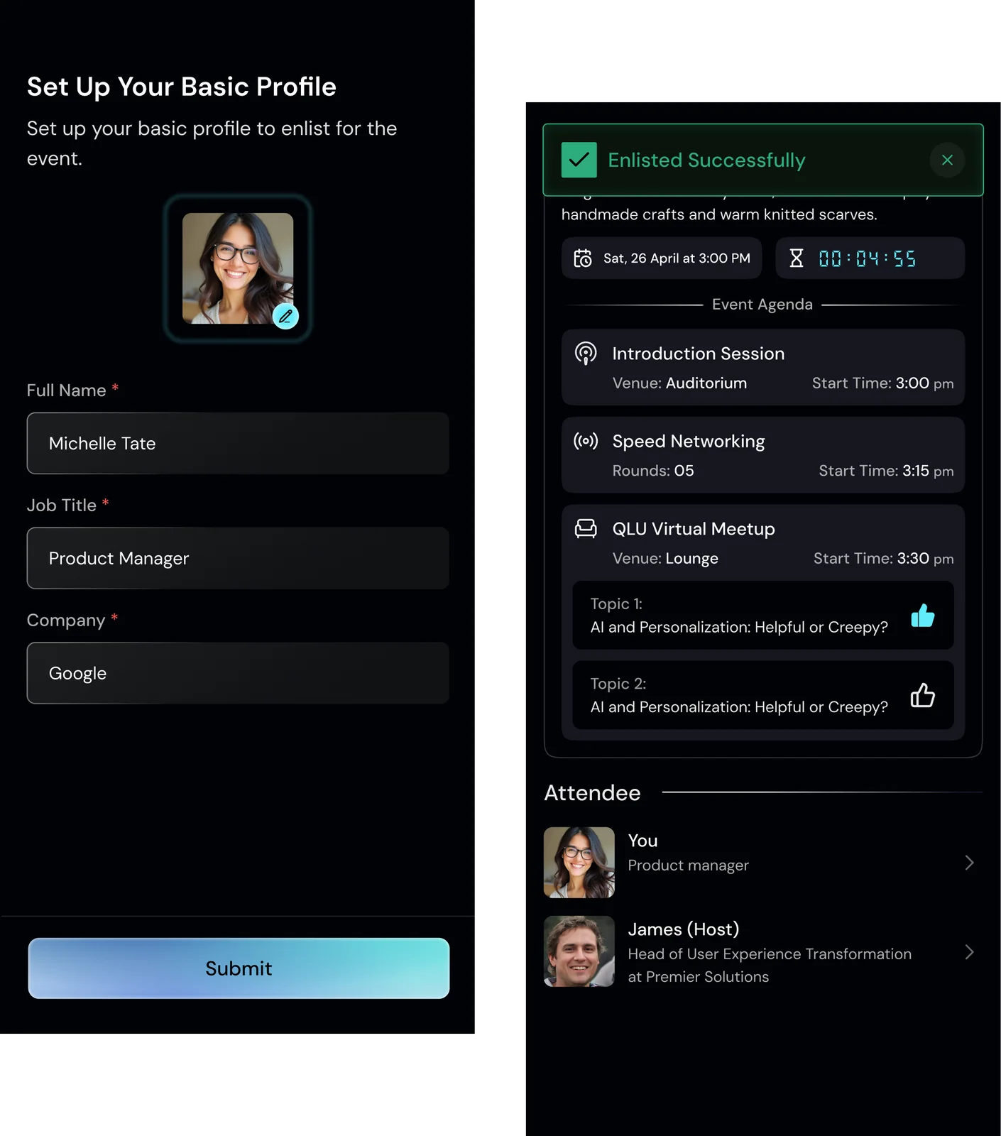 Onboarding: Removing Roadblocks to Participation screen