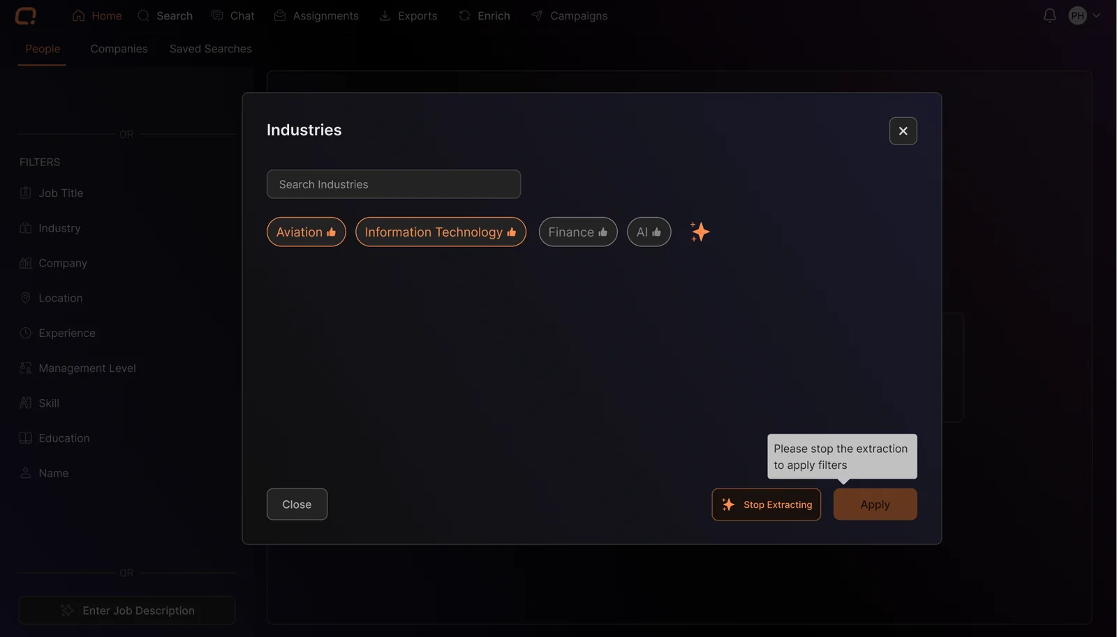 QLU2: +70% User Sessions with AI Search screen